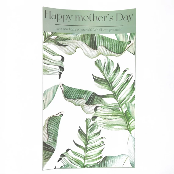 Happy Mother's Day papír 20 ív/csomag, zöld