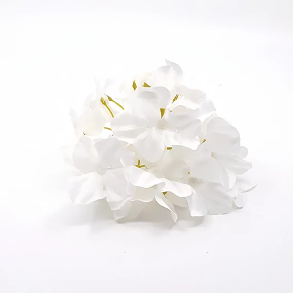 Hortenzia fejvirág 16 cm Ft/db, fehér