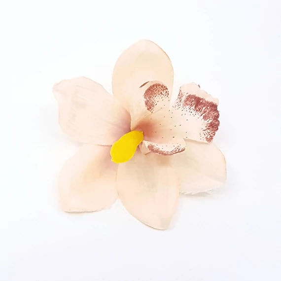 Orchidea fej 13 cm Ft/fej, krem