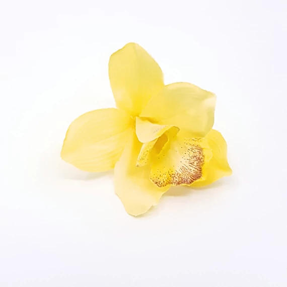 Orchidea fej 13 cm Ft/fej, sárga
