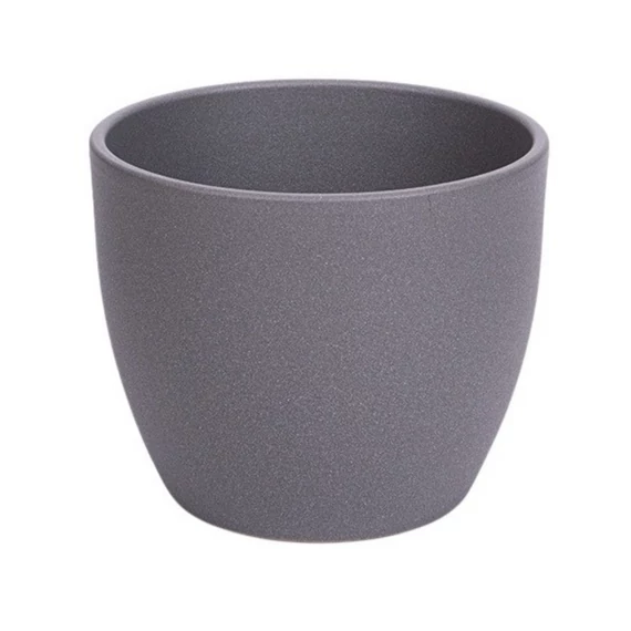 Kaspó – 11 cm, matt szürke