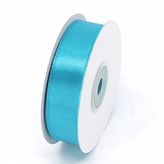 Szatén szalag 20 mm 22,86 m, SS-SZ-20-031 türkízkék