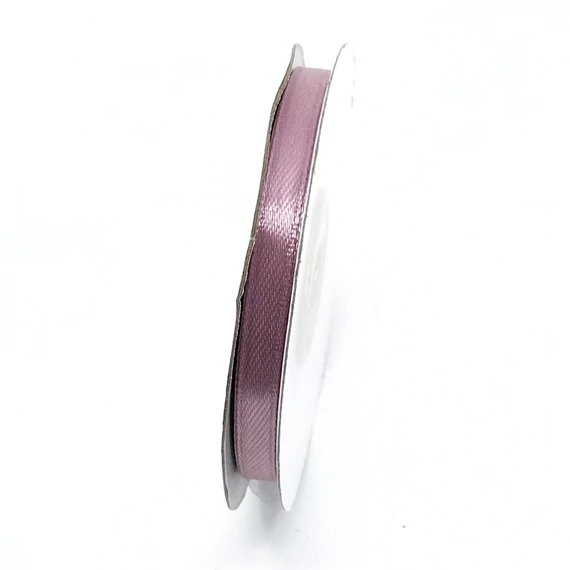 Szatén szalag  6 mm 22,86 m, SS-SZ-06-186 mályva