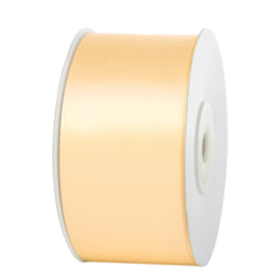 Szatén szalag 38 mm 22,86 m, SS-SZ-38-076 krém