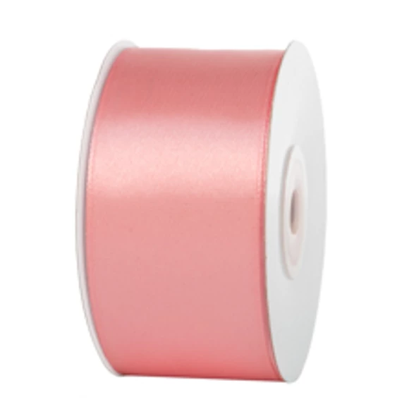 Szatén szalag 38 mm 22,86 m, SS-SZ-38-693 púder rózsaszín