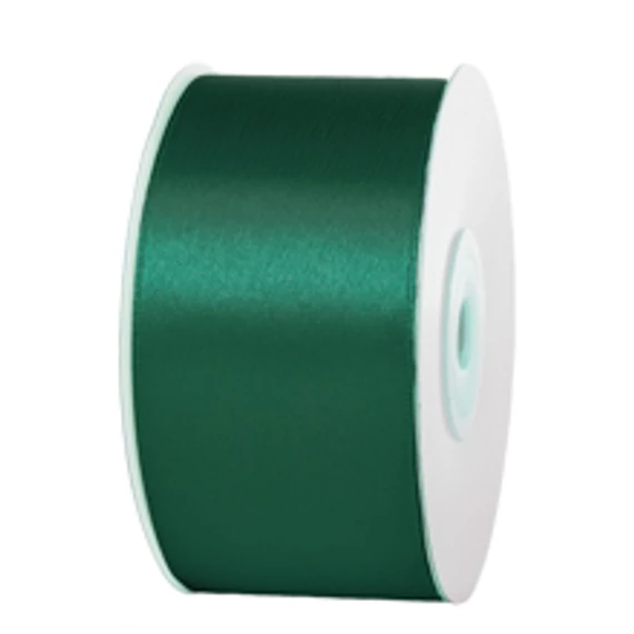 Szatén szalag 38 mm 22,86 m, SS-SZ-38-625 sötét zöld