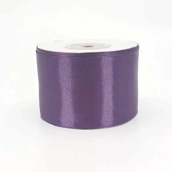 Szatén szalag 50 mm 22,86 m, SS-SZ-50-518 padlizsán lila