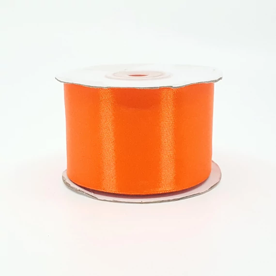 Szatén szalag 50 mm 22,86 m, SS-SZ-50-021 sötét narancs