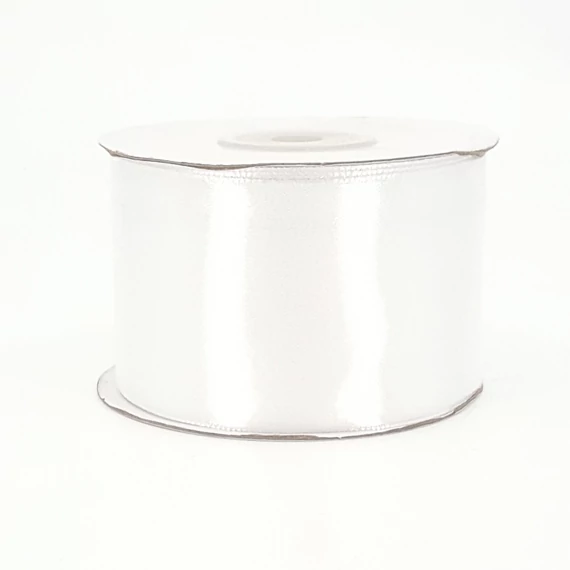 Szatén szalag 50 mm 22,86 m, SS-SZ-50-073 fehér