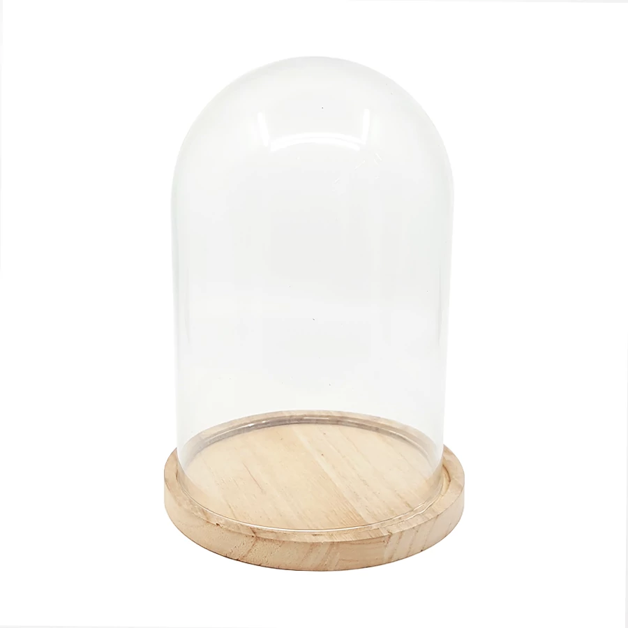Üvegbúra talppal 25 cm