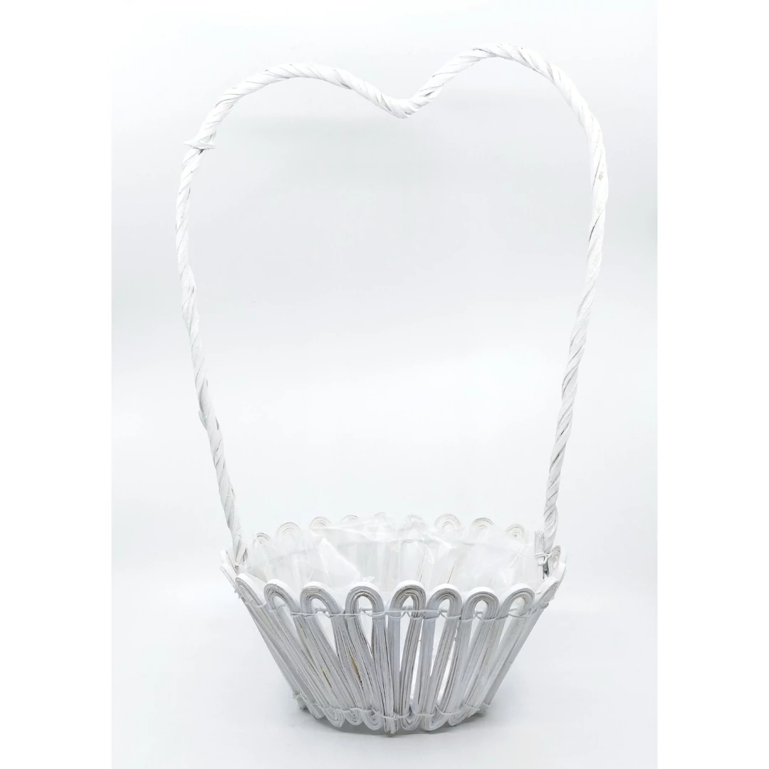 Kosár szív alakú füllel 48 cm JL-C23-127