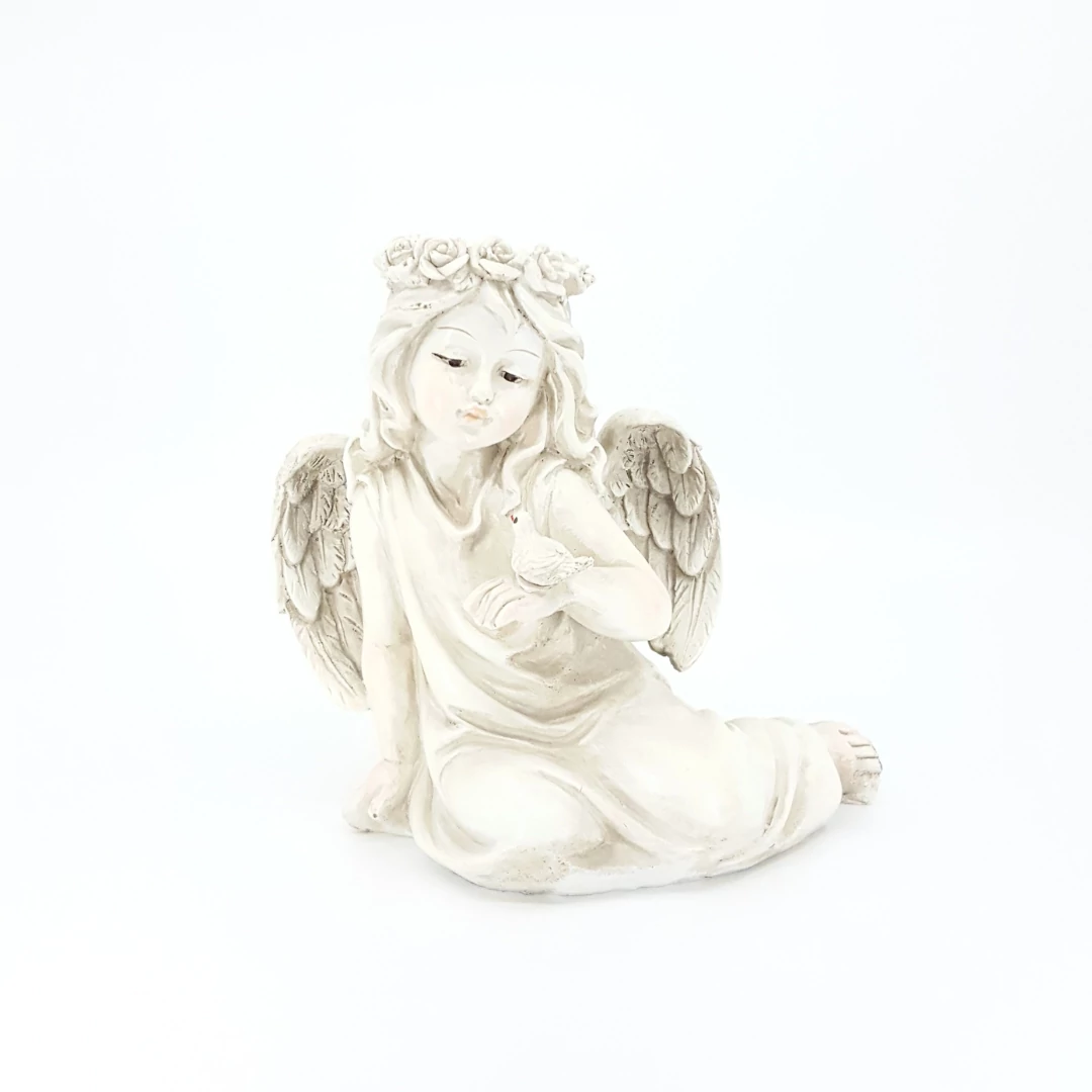 Angyal + madár 18 cm  QTY717324