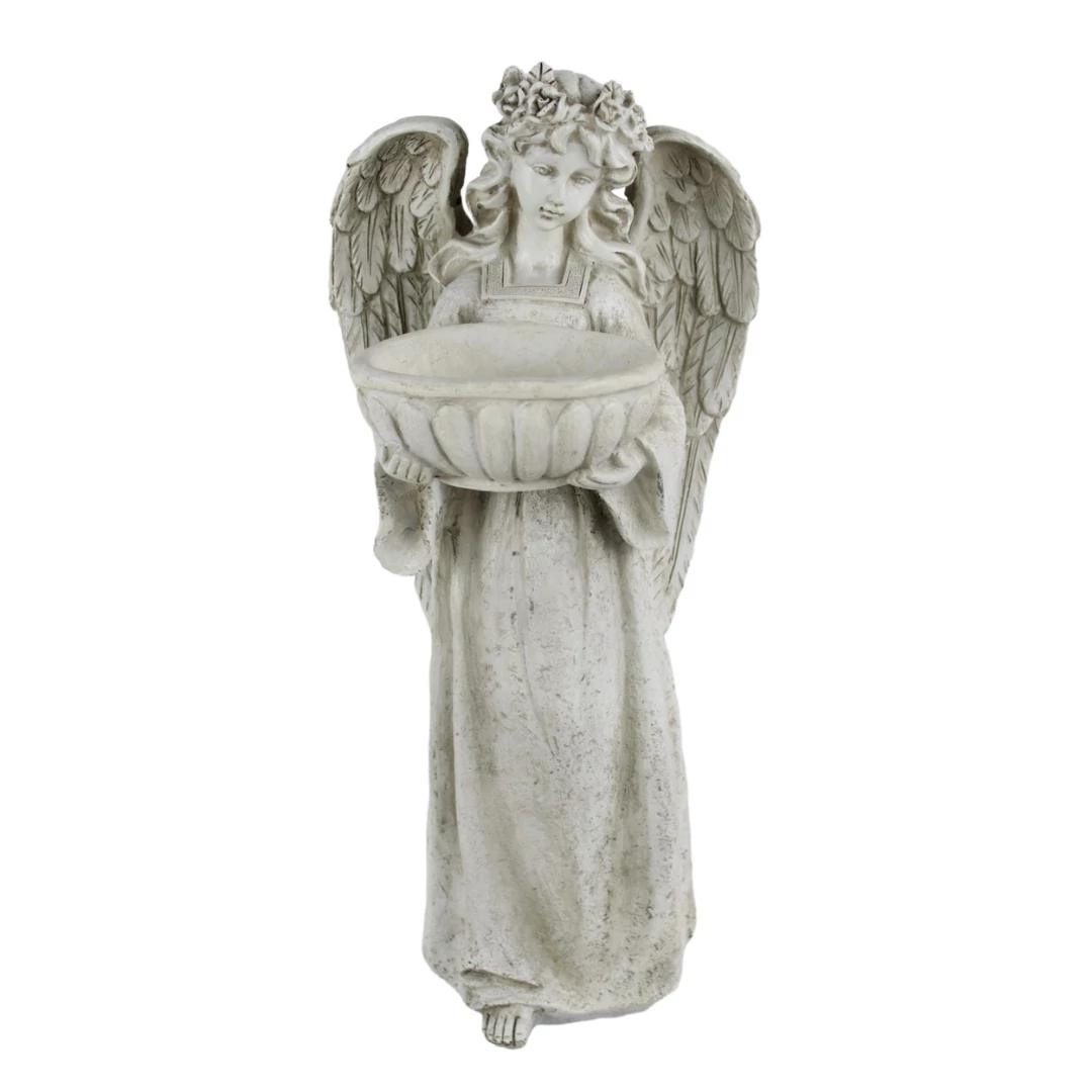 Angyal tállal 40 cm  QTY719006
