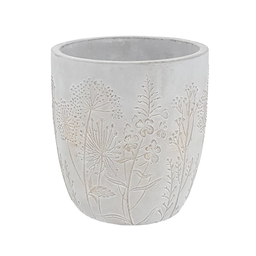 Pitypangos beton kaspó orchideás 11,5 cm