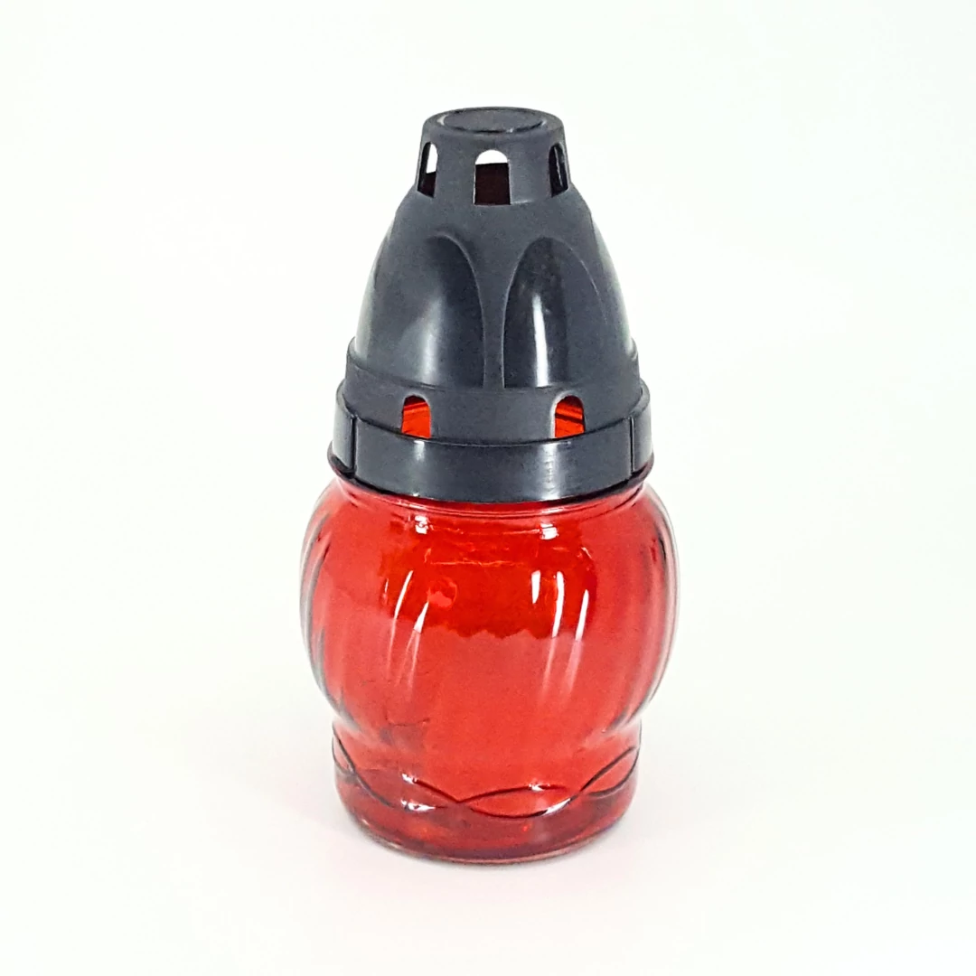 Mécses kicsi 14 cm LA72k, piros