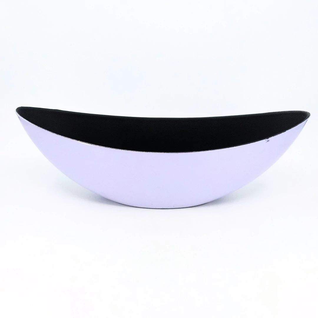 Csónak alakú műanyag 34x11 cm lila