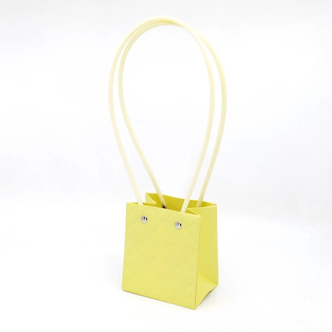 Virágtasak 6,5x9x10 cm, pasztell sárga