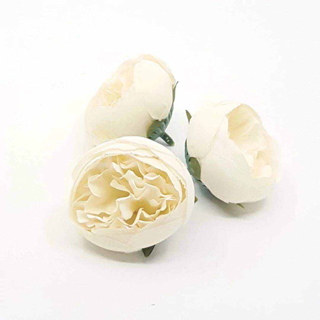Peony 5 cm 48 db/cs, fehér