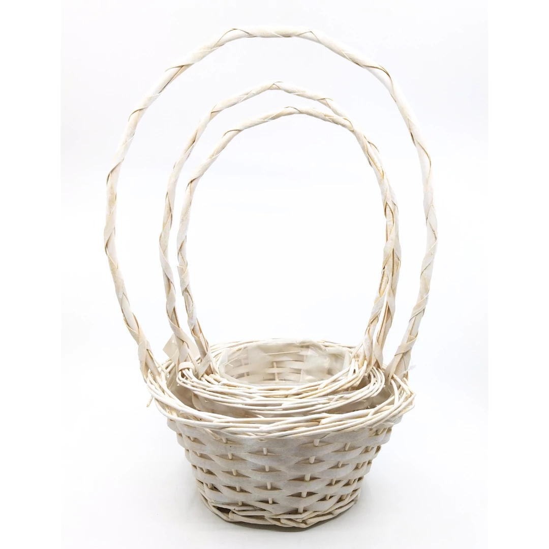 Vessző florentin kerek s/3 90-21-52, 20x20 cm + 16x16 cm + 12x12 cm