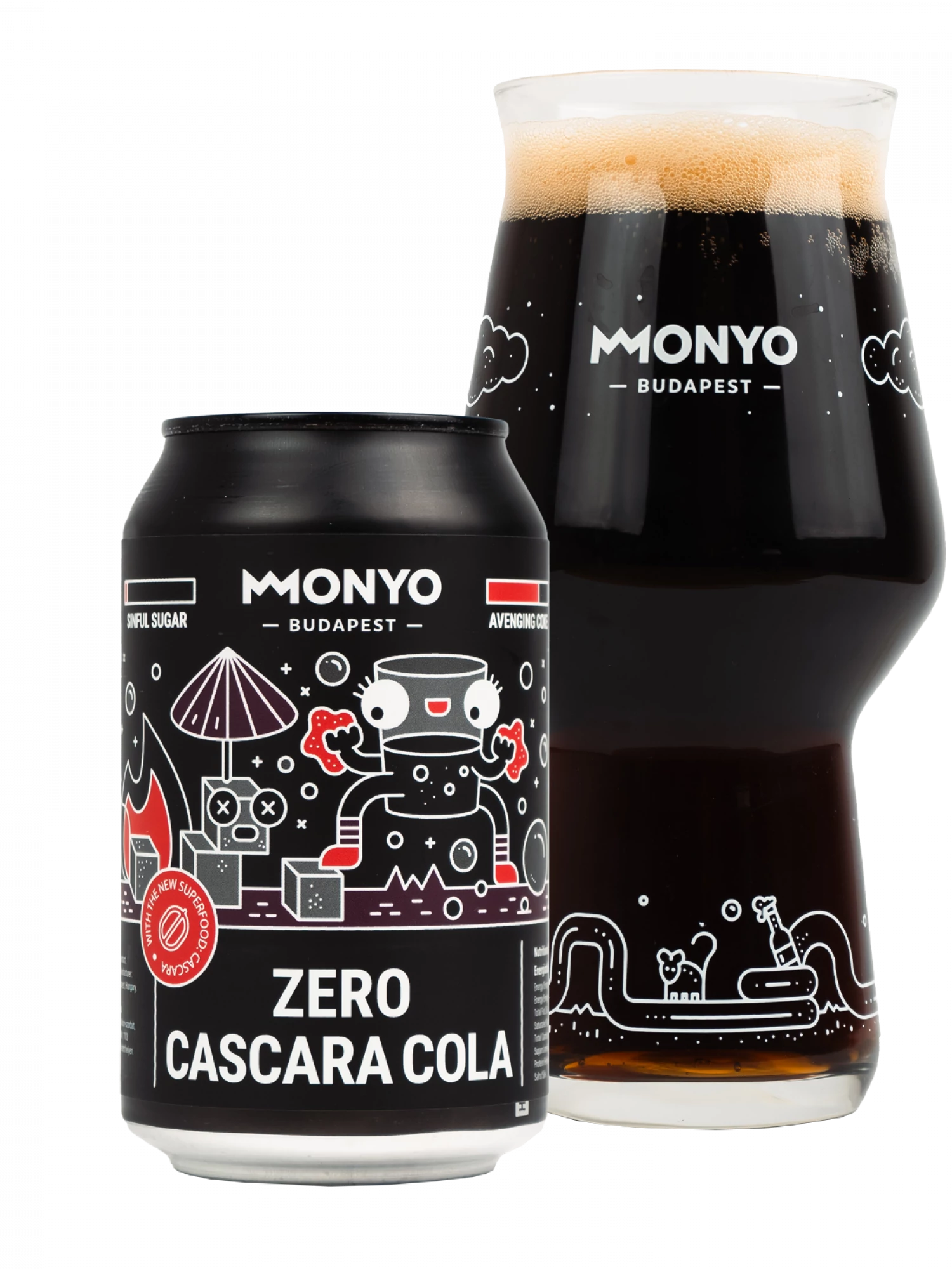 Monyo Zéró Cascara Cola 0,33 l