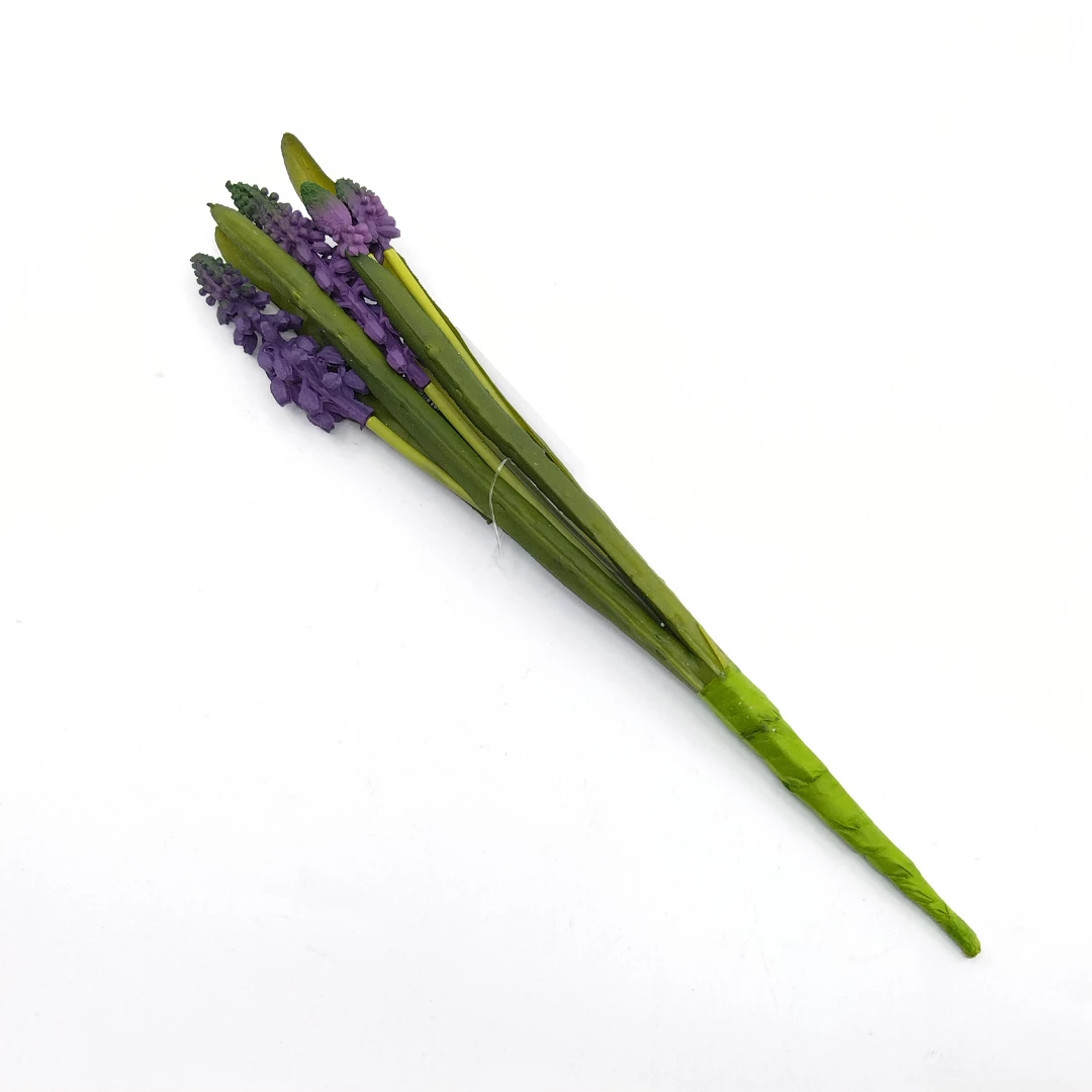 Fürtös gyöngyike x5 24 cm, lila