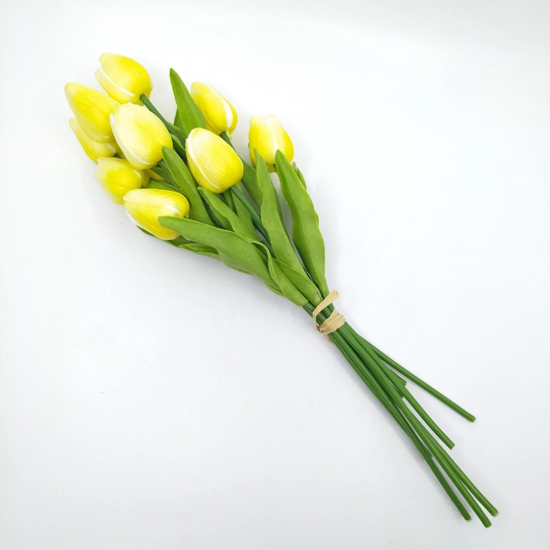 Tulipán x10 kötegelt, sárga