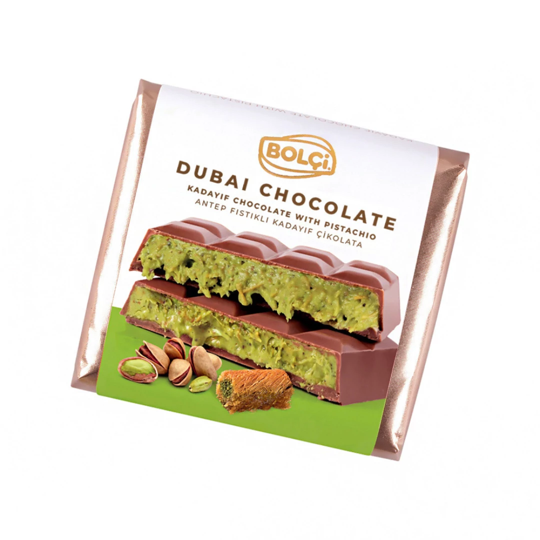 Bolci Dubai táblás csoki 100 gr.