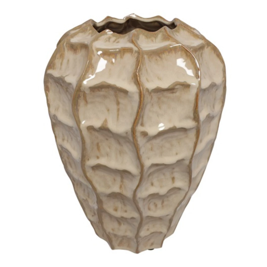 Rialto váza beige '820187'  23x30 cm