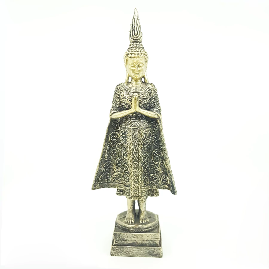 Buddha arany álló 365 mm