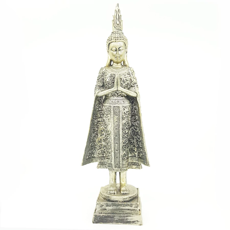 Buddha arany álló 450 mm