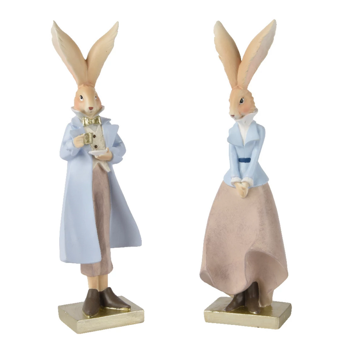 Nyuszi polyresin 20 cm