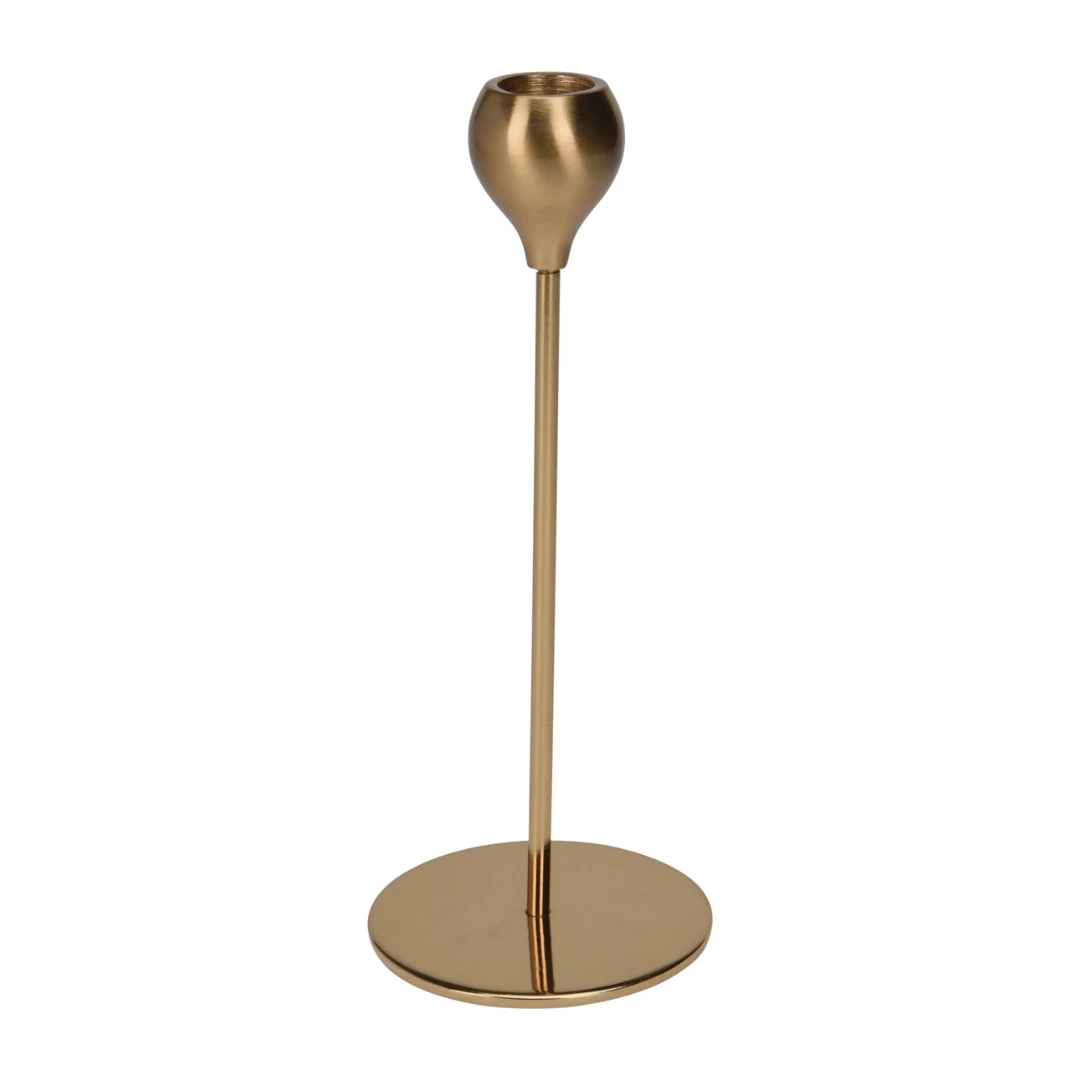 Gyertyatartó arany 22 cm