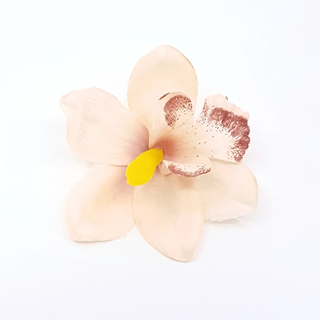 Orchidea fej 13 cm Ft/fej, krem