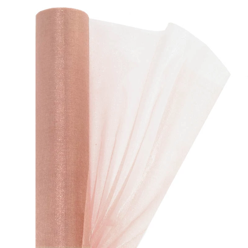 Organza 23,5 cm x 10 m, OA-SIMA-23-612 púder bézs