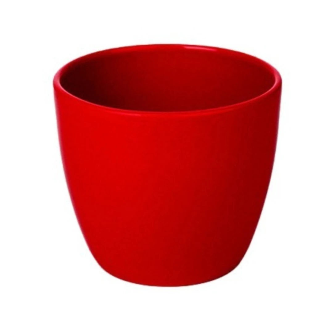 Kaspó 15 cm, piros