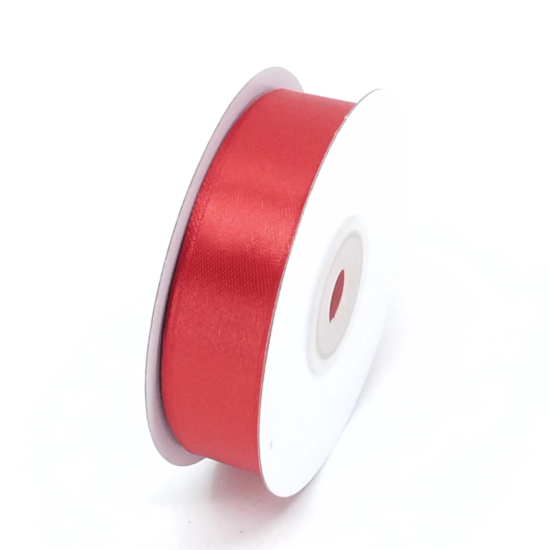 Szatén szalag 20 mm 22,86 m, SS-SZ-20-001 piros