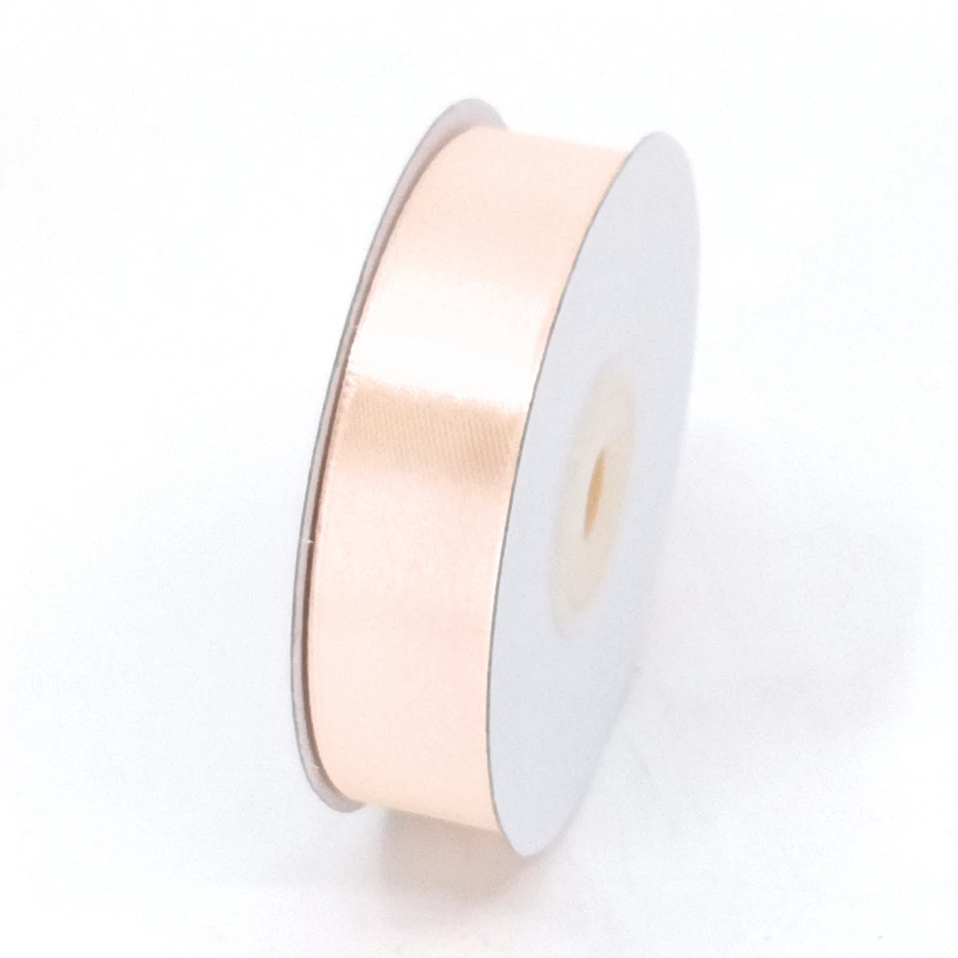 Szatén szalag 20 mm 22,86 m, SS-SZ-20-400 pezsgőszín (barackos)