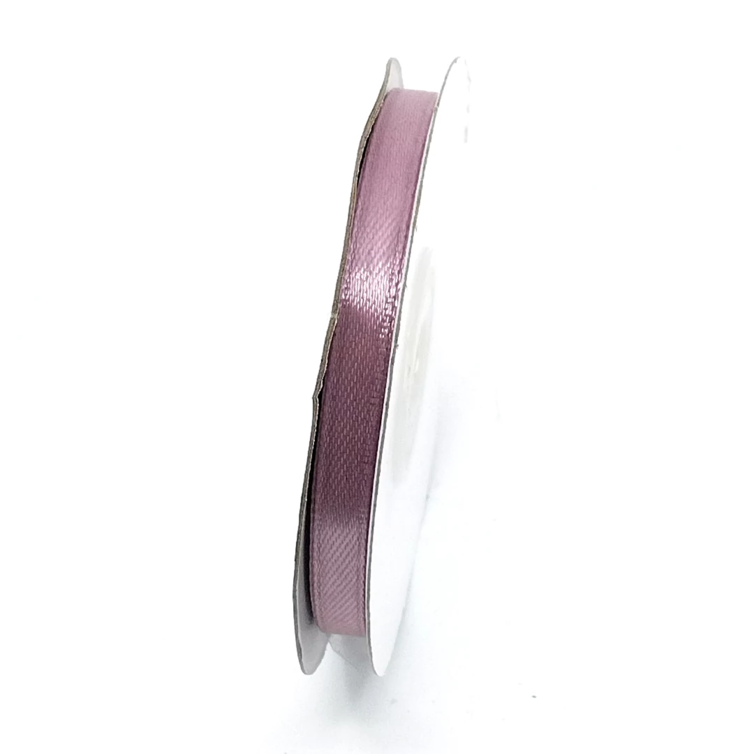 Szatén szalag  6 mm 22,86 m, SS-SZ-06-186 mályva