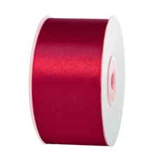 Szatén szalag 38 mm 22,86 m, SS-SZ-38-005 bordó