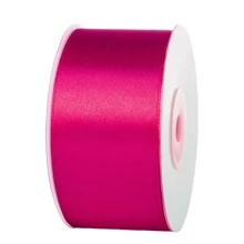 Szatén szalag 38 mm 22,86 m, SS-SZ-38-012 ciklámen