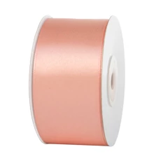 Szatén szalag 38 mm 22,86 m, SS-SZ-38-612 púder bézs