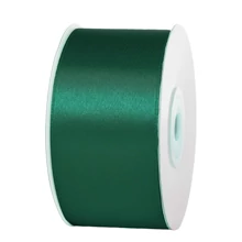 Szatén szalag 38 mm 22,86 m, SS-SZ-38-625 sötét zöld
