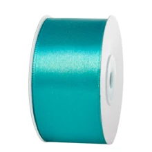 Szatén szalag 38 mm 22,86 m, SS-SZ-38-031 türkízkék