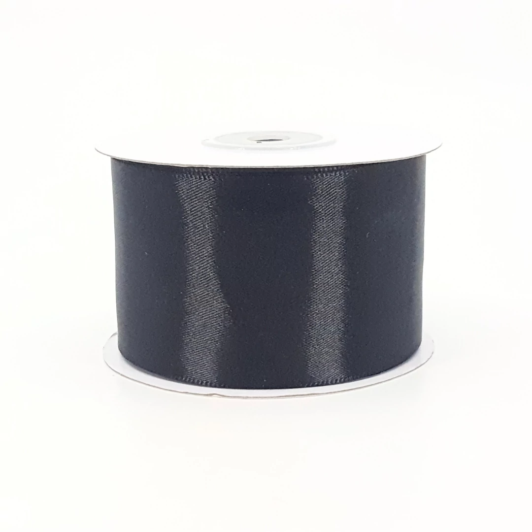 Szatén szalag 50 mm 22,86 m, SS-SZ-50-045 fekete